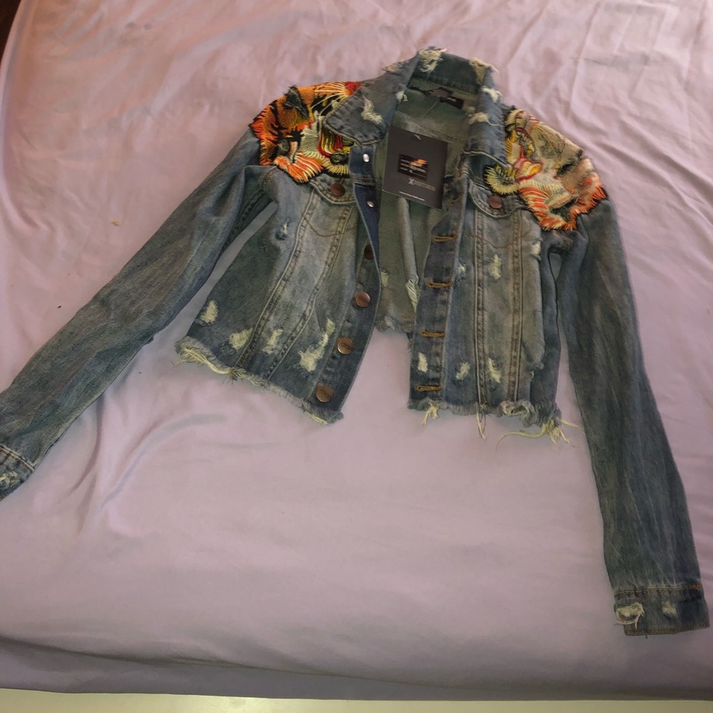 Embroider Jean Jacket